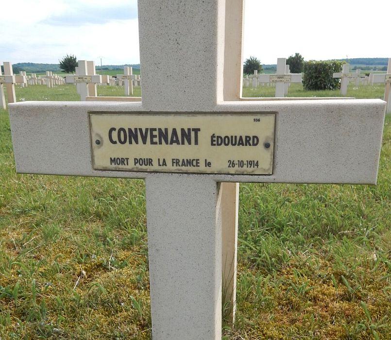 Tombe CONVENANT Edouard